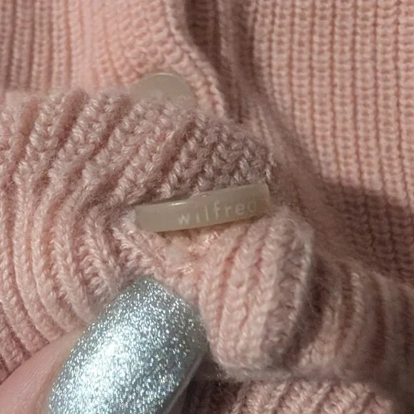 Aritzia Wilfred | Nextdoor Sweater Merino Wool Cotton Cardigan - 2XS - Picture 8 of 10